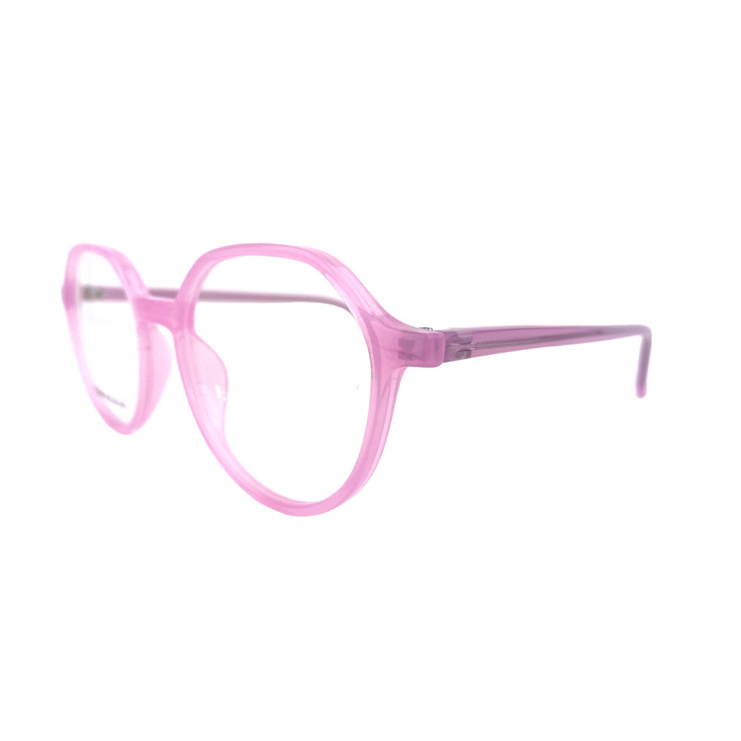 lentes ópticos redondos rosado