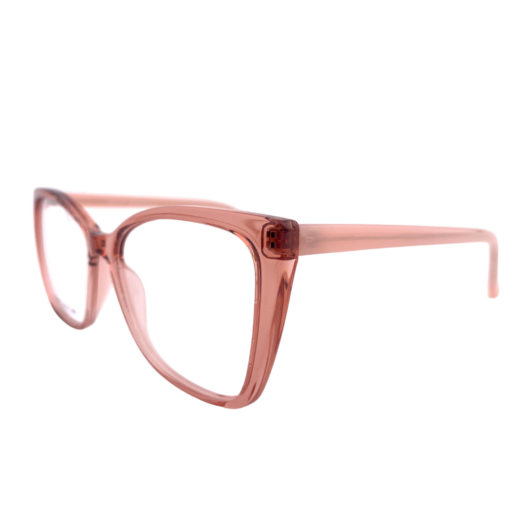 Lentes ópticos cuadrado terra rojo