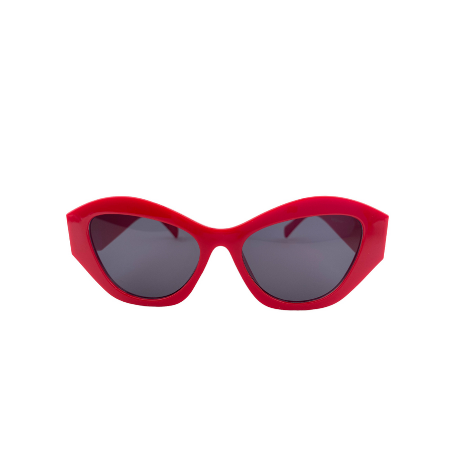 Lentes de sol rojos sale