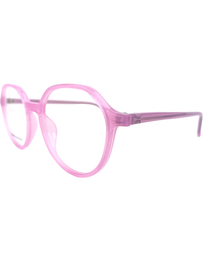 lentes ópticos redondos rosado