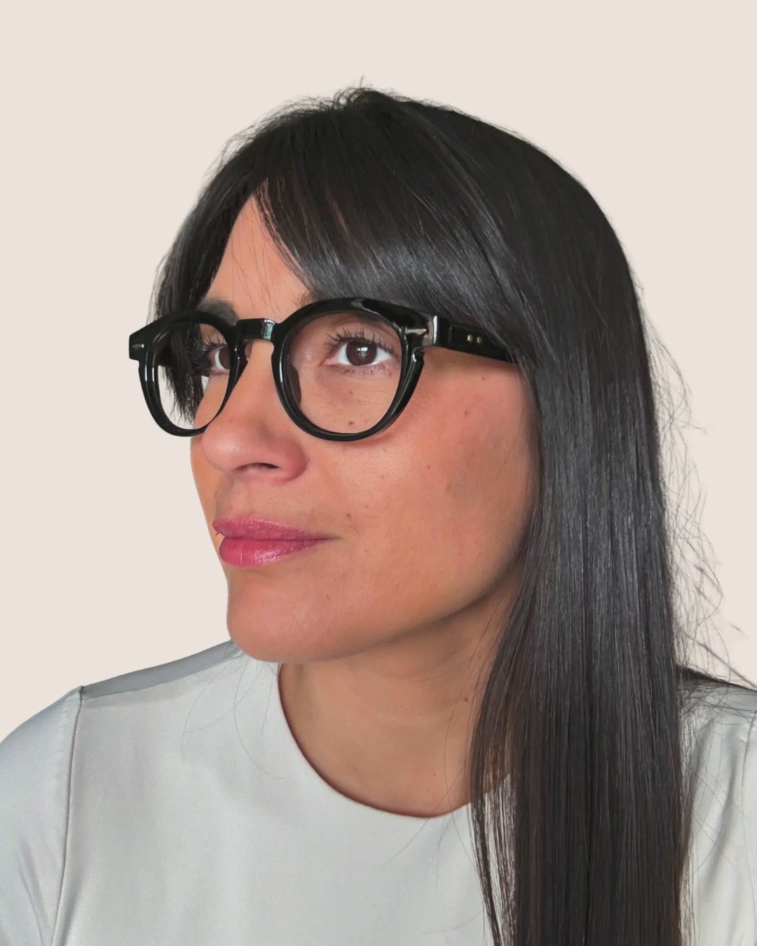 Lentes  Gallarda · Redondo Negro