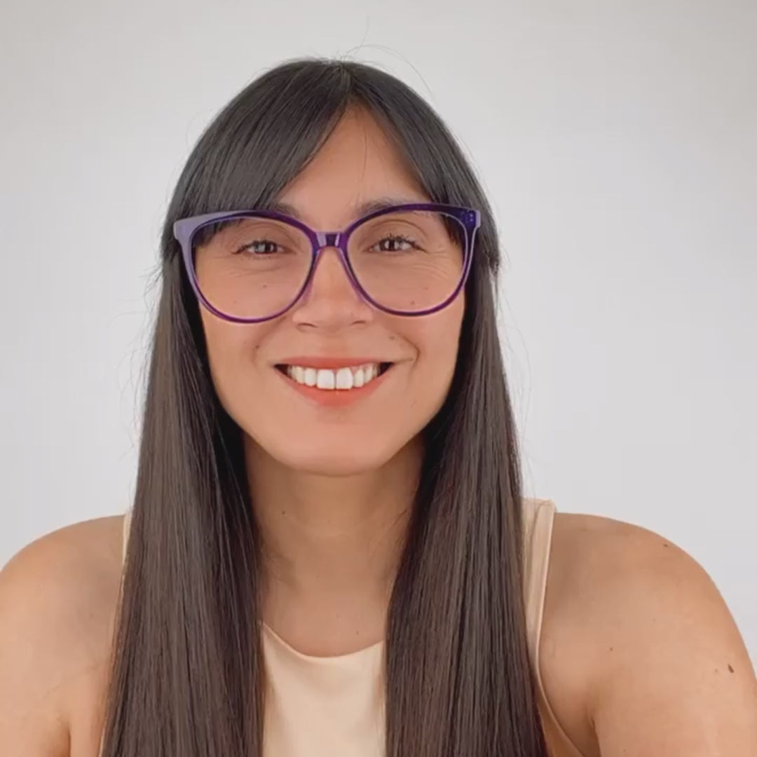 Lentes Ópticos Gallarda Morado #8