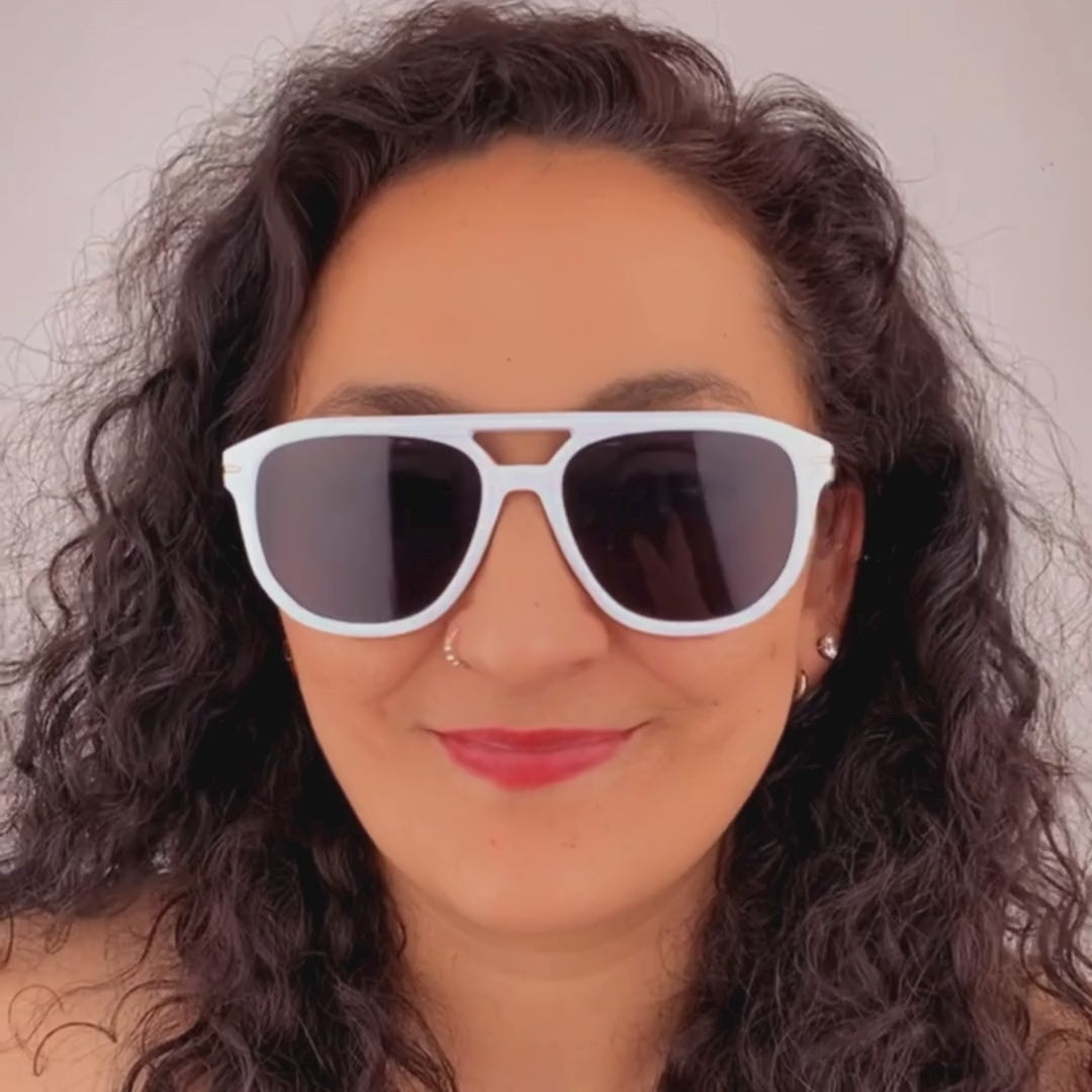 Lentes de Sol Blanco #5