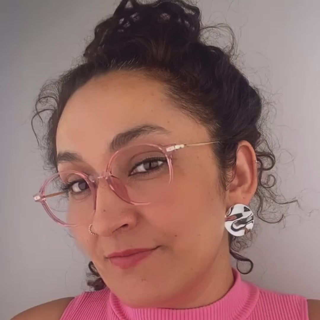 Lentes Ópticos Gallarda Rosa #38