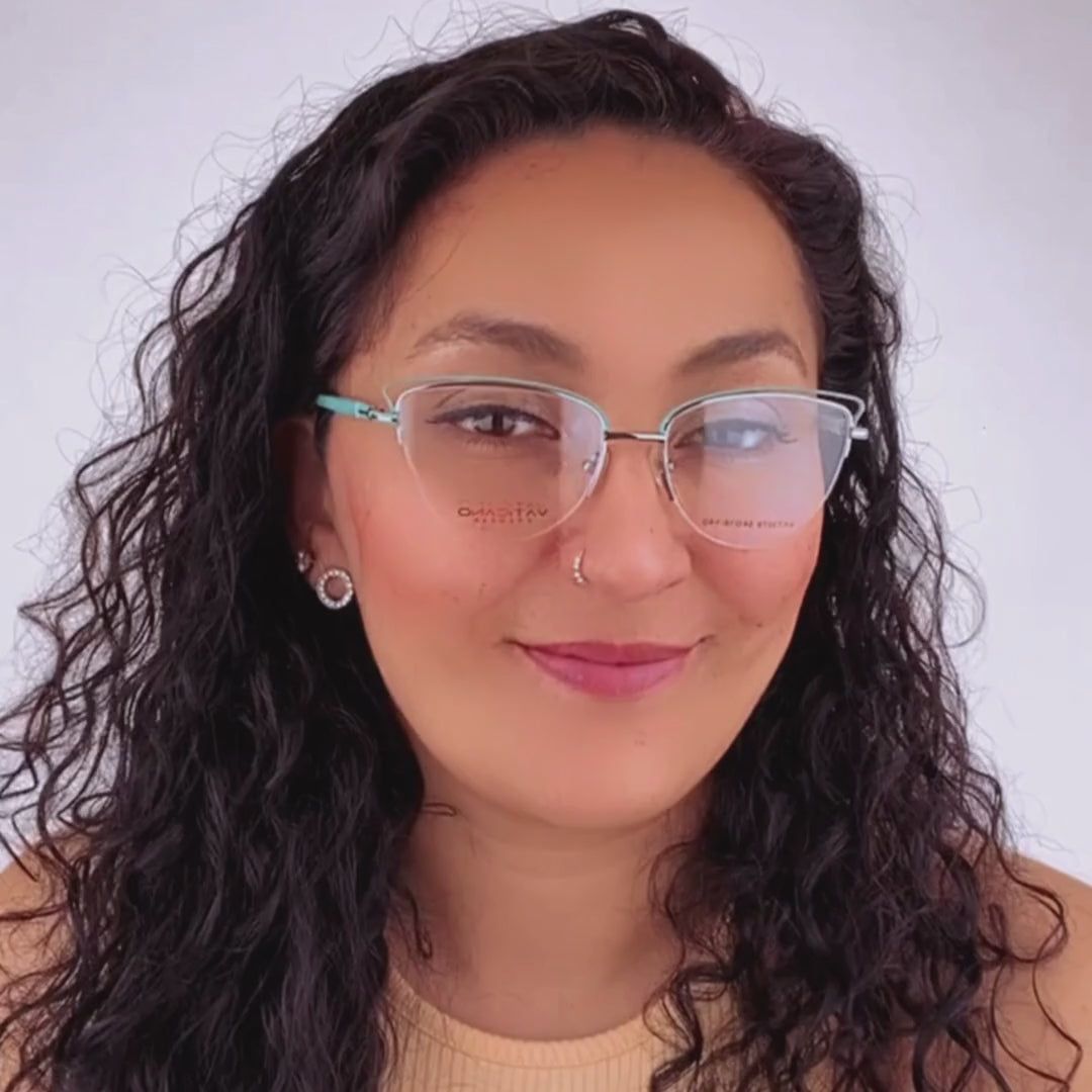 Lentes Ópticos Maja Turquesa #65